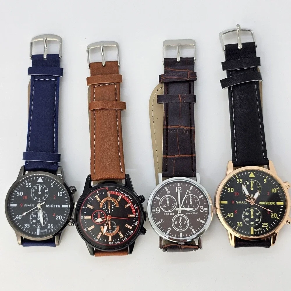 4X Men's Gifts Watches For Birthday Graduation Christmas Gifts Men's Watches